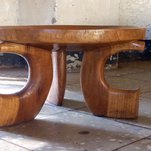 The finalised tripod stool, ready for market  (Photo: Jira Choroke)