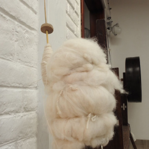 Washed wool (Photo: Cenia Córdova)