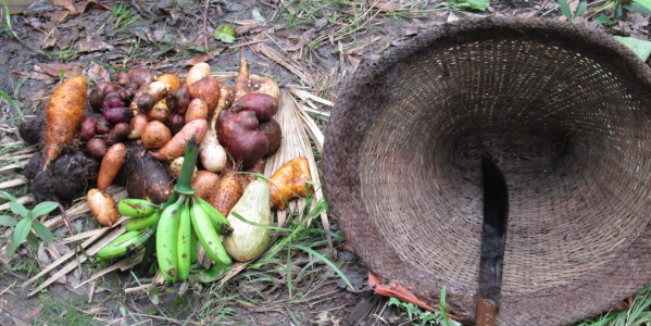Spalek basket with produce (Photo: Elizabeth Conlan)
