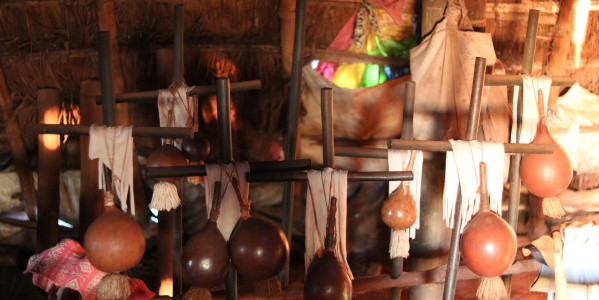 Sacred objects are stored inside the Oga Pysy (Photo: Fabiana Fernandes)