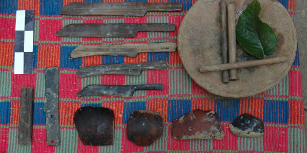 Potter’s toolkit, San Bartolomé de los Olleros, Piura, Perú